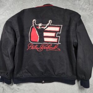 Vintage Dale Earnhardt Jacket‎ Mens Large NASCAR Winston Cup 7X Champion 90s